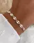 PULSERA LINK PLATEADA