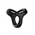 COCK RING STAY HARD ANEL PENIANO DUPLO EM SILICONE - Sex shop Ssmu