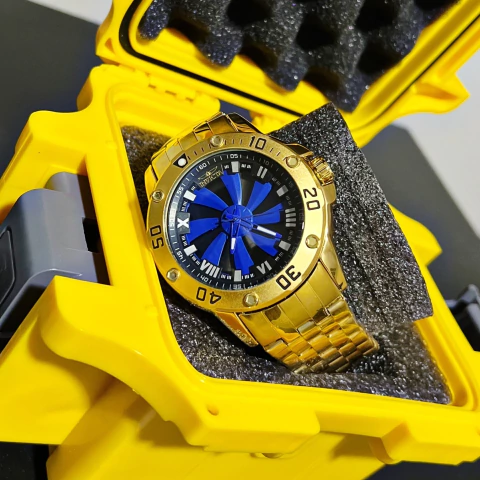 Speedway Dourado/Azul