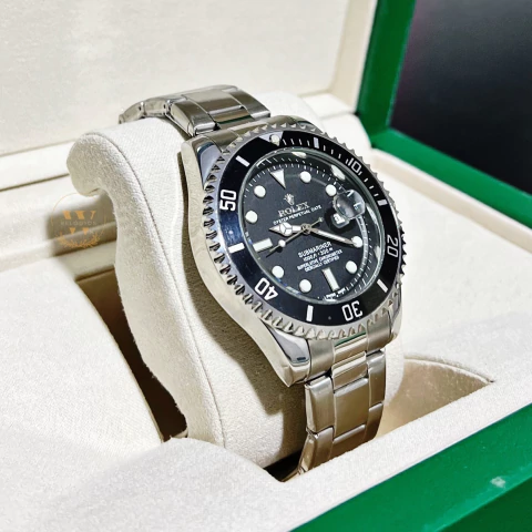 Queima - Submariner Prata / Fundo Preto - comprar online