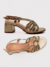 SANDÁLIA AMANDA OURO LIGHT - Sindy Shoes