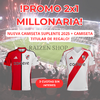 ¡¡NUEVA CAMISETA ALTERNATIVA TRICOLOR RIVER PLATE 2025 + CAMISETA TITULAR DE REGALO!! OFERTA 2X1 - comprar online