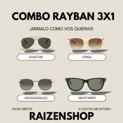 OFERTA EXCLUSIVA: 3x1 LENTES RAY-BAN - comprar online