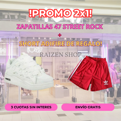 Zapatillas 47 STREET ROCK + SHORT ADIFIRE DE REGALO ¡OFERTA 2X1! - comprar online