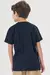 CAMISETA LUC BOO EM MEIA MALHA PRETA 81376 - comprar online