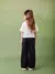 CONJUNTO MOMI BLUSA DAISY COM STRASS E CALÇA H5799 - comprar online