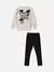 CONJUNTO MOMI CASACO LAÇO E LEGGIN H6184 na internet