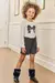 CONJUNTO KUKIE BLUSA E SHORTS EM TWEED BRILHO 79861