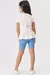 CONJUNTO FEMININO KUKIE BLUSA ALONGADA EM COTTON E BIKER EM FLY TECH 82299 - comprar online