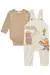 CONJUNTO LUC.BOO BODY COTTON E JARDINEIRA MOLETOM LINHO 91663 - comprar online