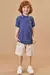 BLUSA POLO LUC BOO AZUL 81449 na internet