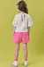 CONJUNTO KUKIE BLUSA E SHORTS MOLETOM SEM PELUCIA 82044 - comprar online
