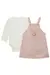 CONJUNTO KUKIE BODY E SALOPETE EM SARJA PITA 80319