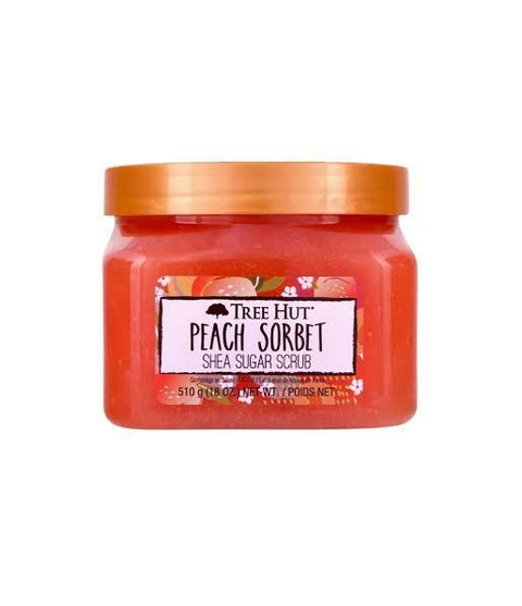 Esfoliante peach sorbet Tree Hut - comprar online