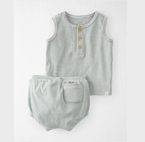 Conjunto listrado Little Planet - comprar online