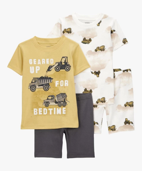 Pijama 4 peça construção Carter’s - comprar online