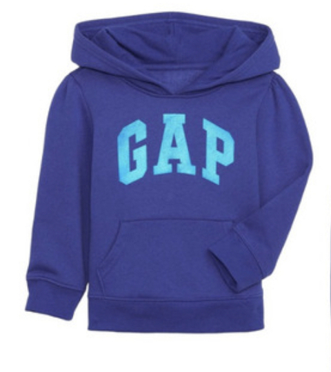 Casaco moletom azul Gap