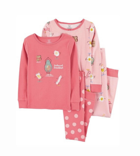 Pijama 4 peça abacate Carter’s - comprar online