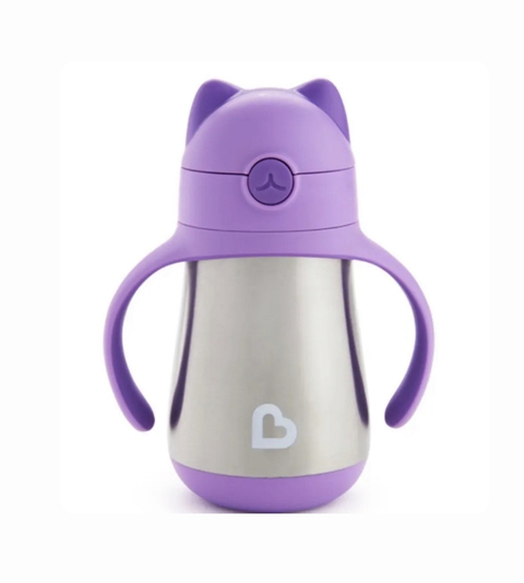 Garrafa Cat roxa Munchkin - comprar online