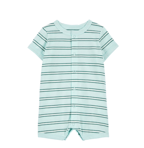 Romper listrado verde Carter’s - comprar online
