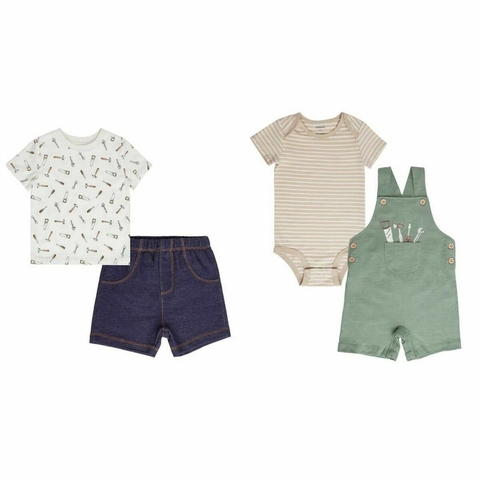 kit 4 peças verde Pekkle Baby - comprar online