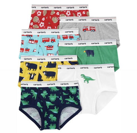 Kit 7 Cueca dino Carter’s - comprar online