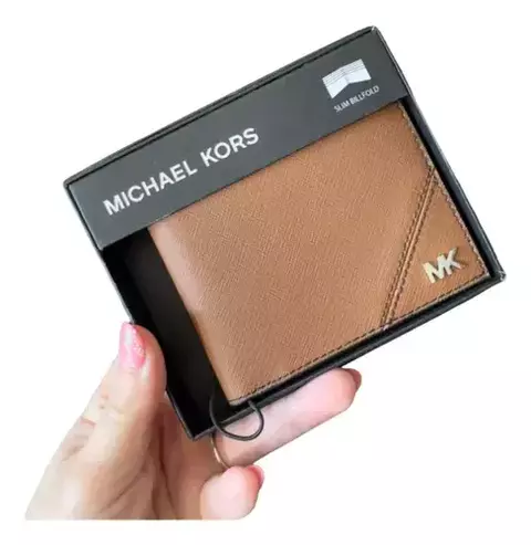 Carteira masculino marrom Machael Kors - comprar online