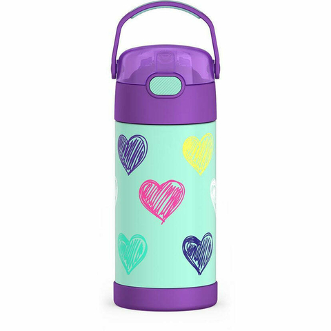 Garrafa térmica coração roxo Thermos - comprar online