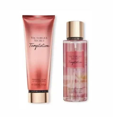 kit Body splash e hidratante temptation Victoria’s Secret - comprar online