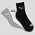 Kit meia 6 pares cinza, preta e branca cano médio Puma - comprar online