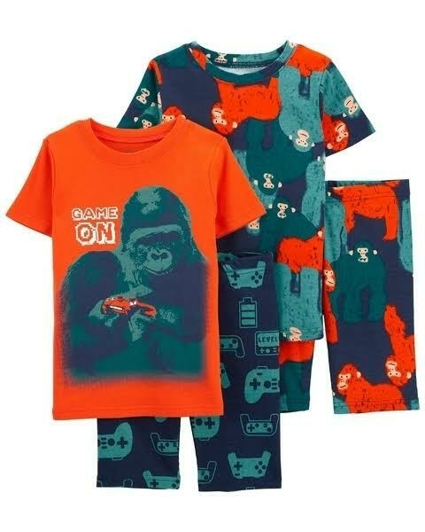 Pijama 4 peça macaco Carter’s - comprar online
