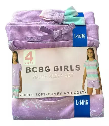 Pijama 4 peça unicórnio BCBG Grils - comprar online