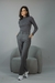 Calça Alfaiataria Reta Cinza - comprar online