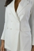 Blazer Transpassado Off White - comprar online