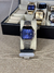 Casio Eleganza Acero- Plateado Fondo Azul