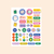 Plancha de stickers - Facultad - comprar online