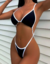 TRIKINI BLACK AND WHITE - tienda online