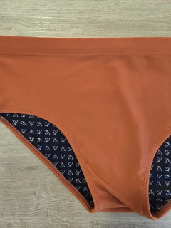 SUNGA CLÁSSICA 12 cm laranja queimado na internet