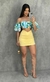 Cropped alfaiataria frente única com manga babado - comprar online