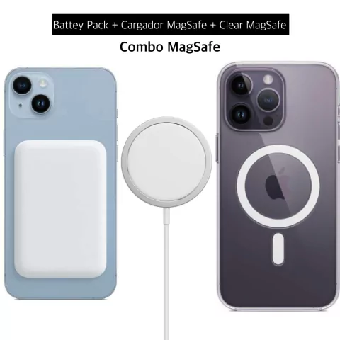 Combo: MagSafe (funda + cargador + Battery Pack) - comprar online