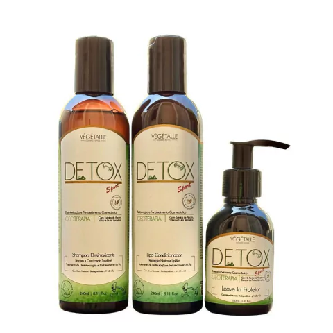 Kit Detox Sport Home Care - 240ml com Leave in Protetor