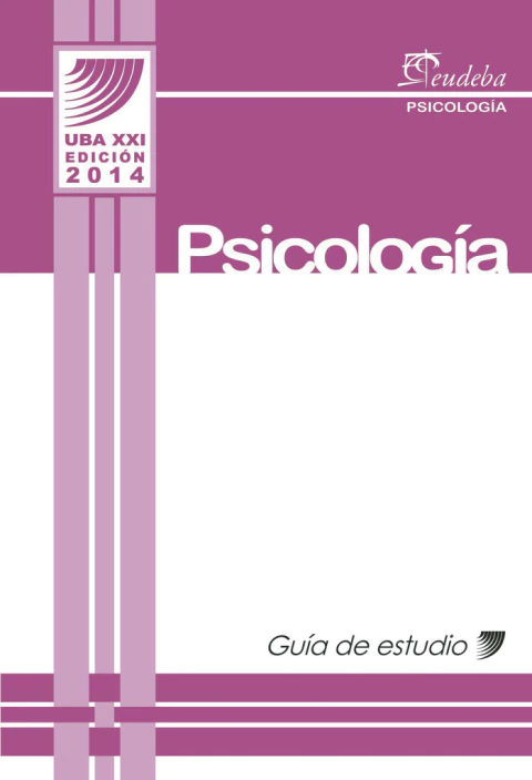 Psicología. Guía de estudio