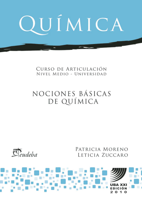 Química. Nociones básicas de Química