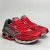 Combo de tênis Wave Creation 20 nas cores vermelho, grafite e laranja, com design moderno e detalhes em preto.