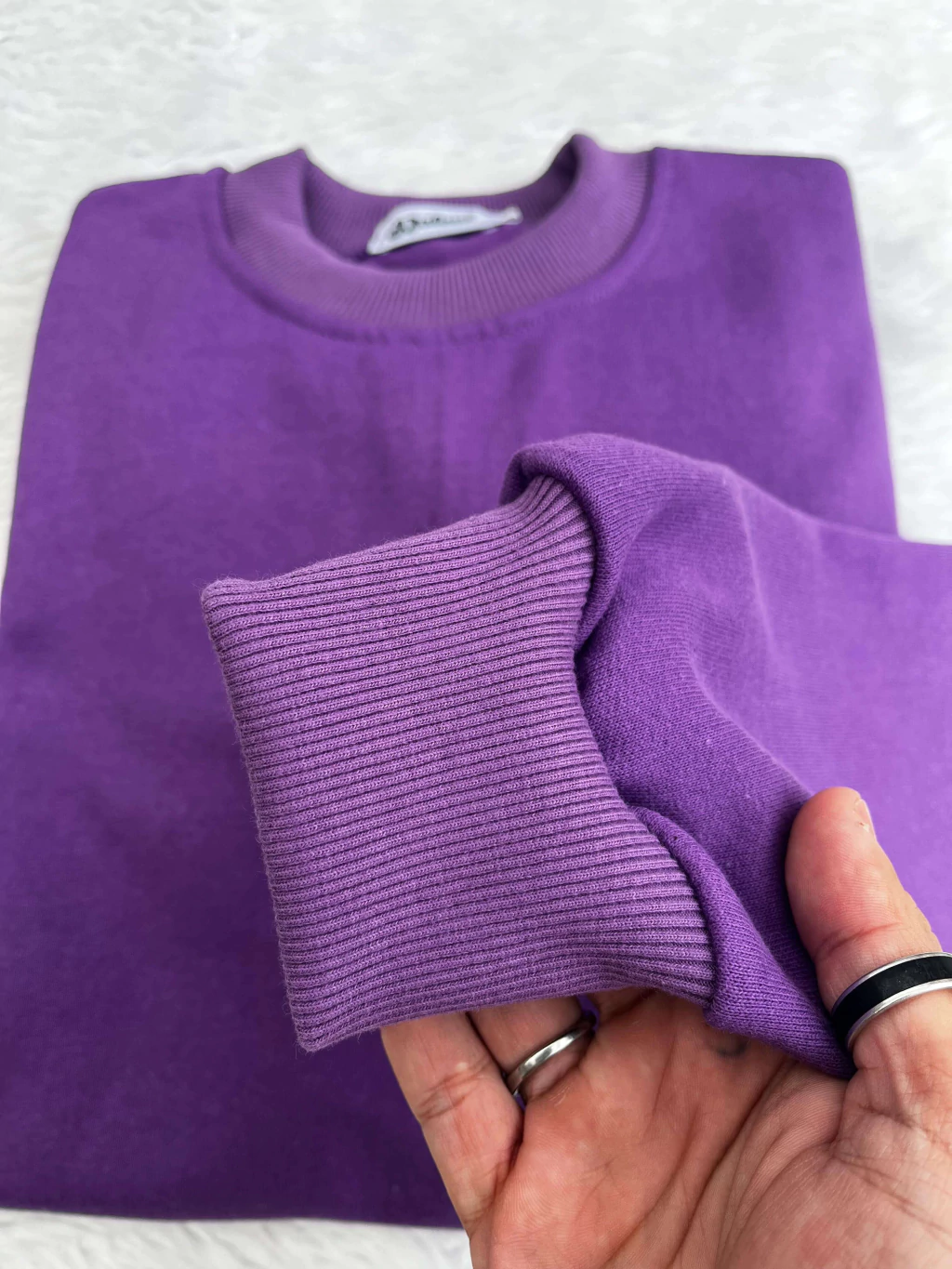 Buzo Liso Unisex Violeta CR