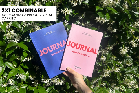 PACK - Journal para la Ansiedad + Journal de Gratitud