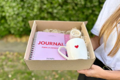Combo BOX Journal para la Ansiedad (anillado) y Chill & Colorear - comprar online