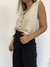 CHALECO DAISY BEIGE en internet