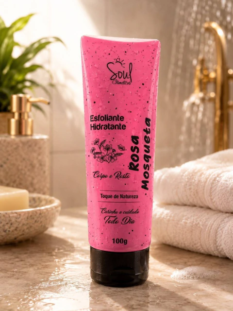 Esfoliante Hidratante Soul Rosa Mosqueta - 100g