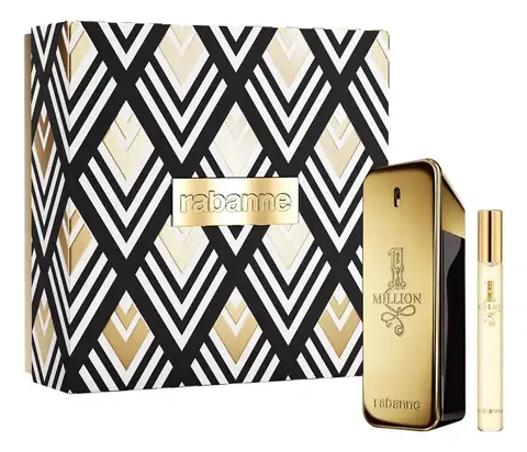 Kit Perfume 1 Million Rabanne 1 Perfume 100ml + 1 de bolso 10ml.